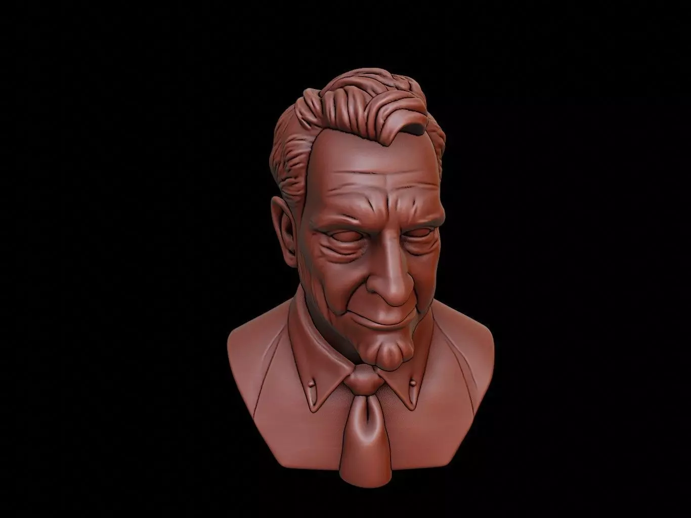 Kurt Godel Bust 3D print model