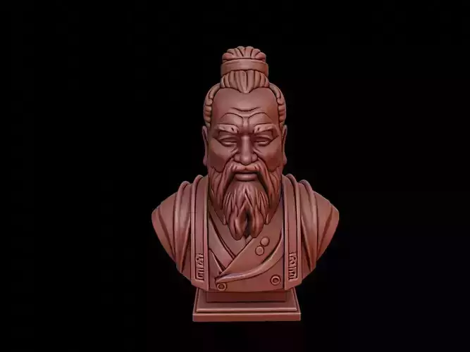 Laozi Bust