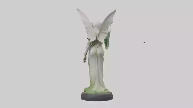 Light Elf statue model