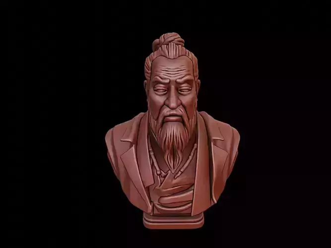 Laozi Bust