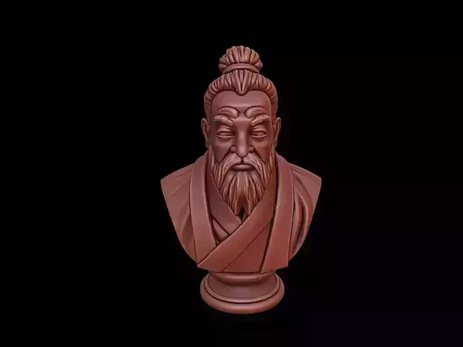 Laozi Bust