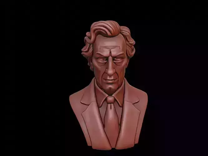 Ludwig Wittgenstein Bust 3D print model