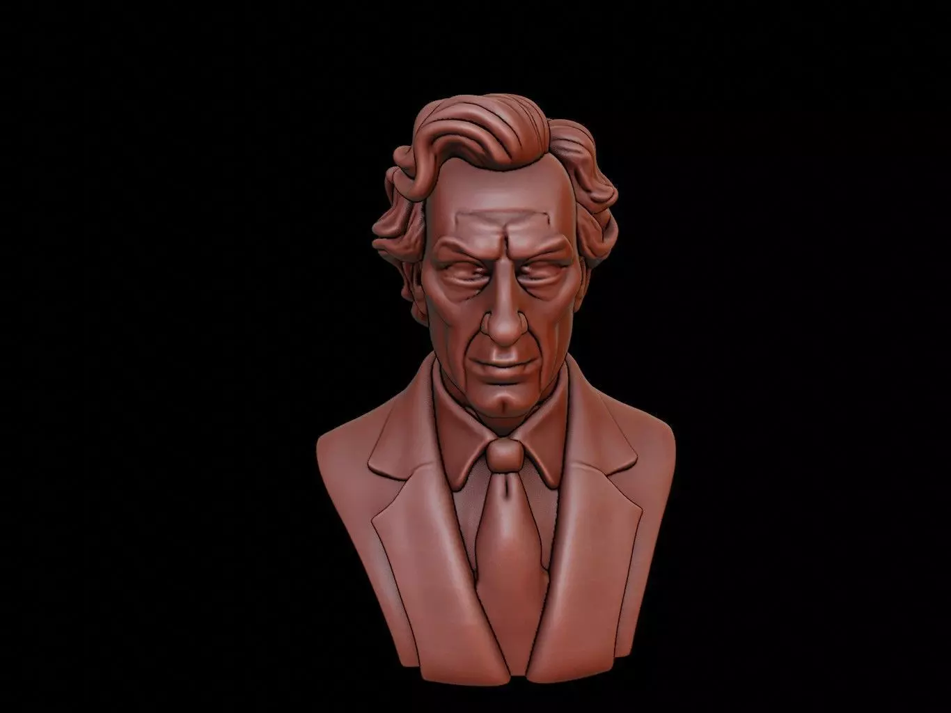 Ludwig Wittgenstein Bust 3D print model