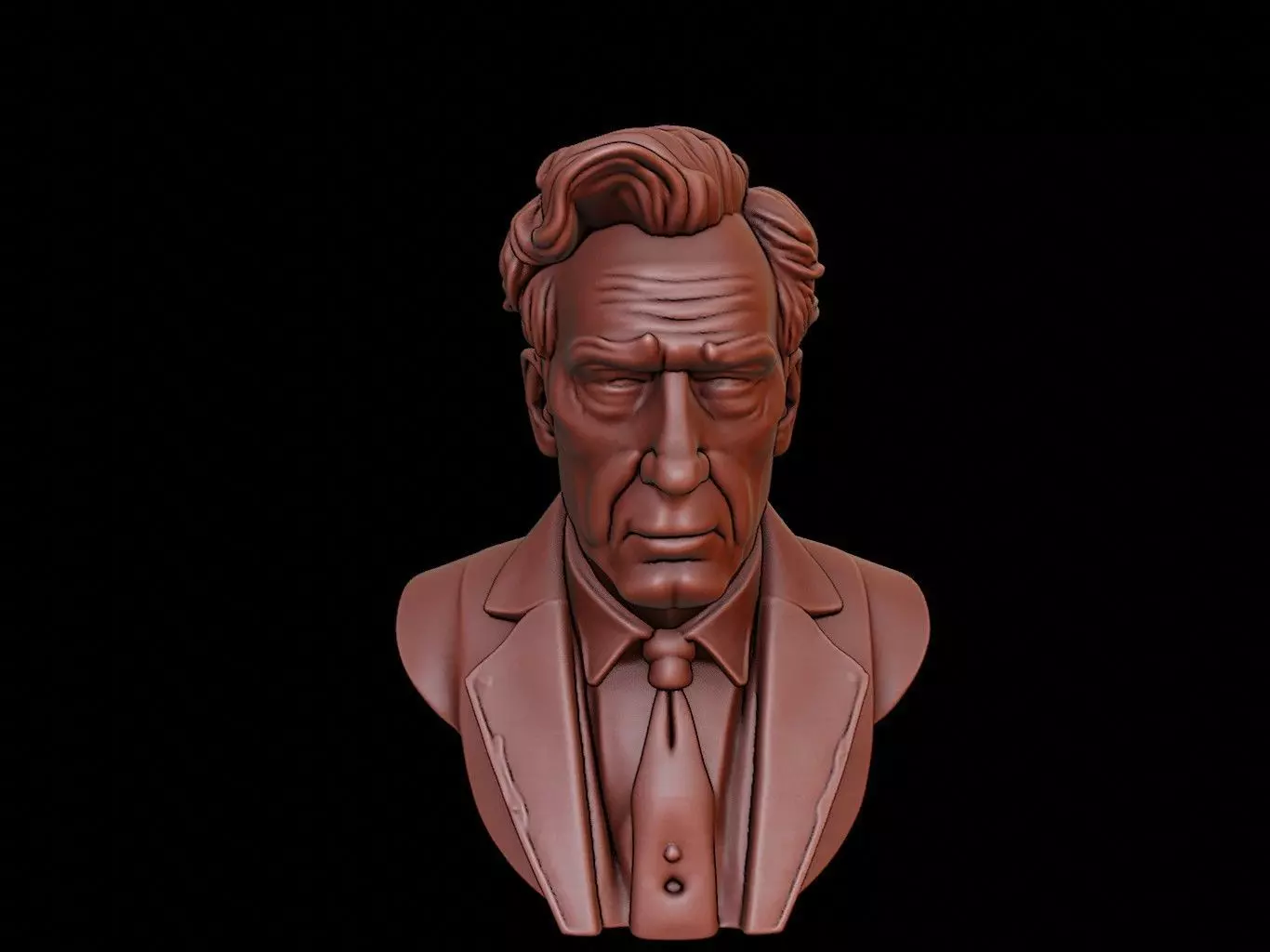 Ludwig Wittgenstein Bust 3D print model