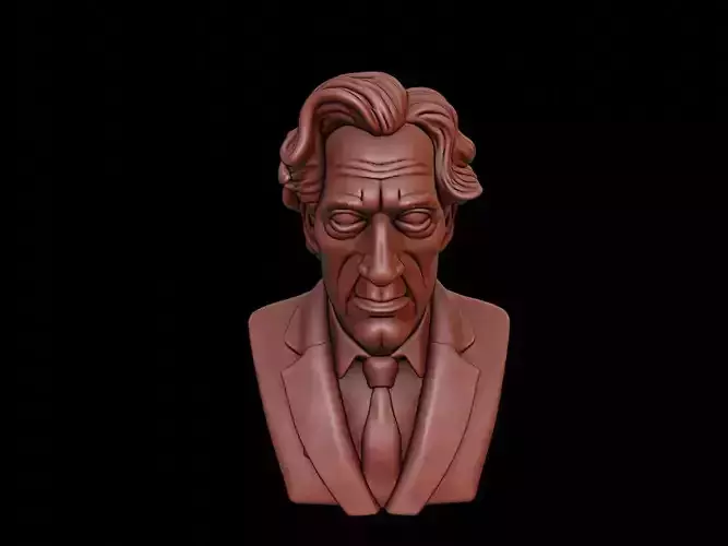 Ludwig Wittgenstein Bust 3D print model