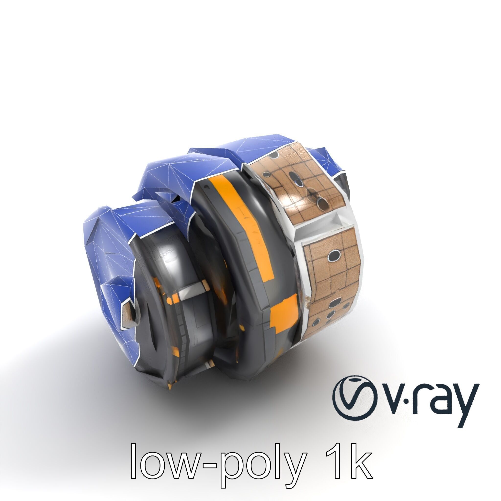 Cassini-Huygens Space Probe Detailed Model Pack Low-poly 3D model_13