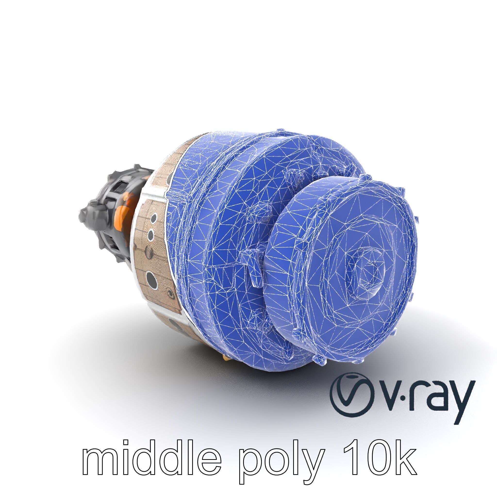Cassini-Huygens Space Probe Detailed Model Pack Low-poly 3D model_22