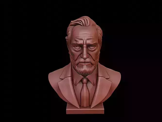 Max Weber Bust 3D print model
