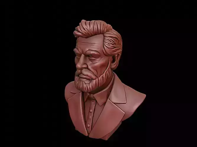 Michael Faraday Bust