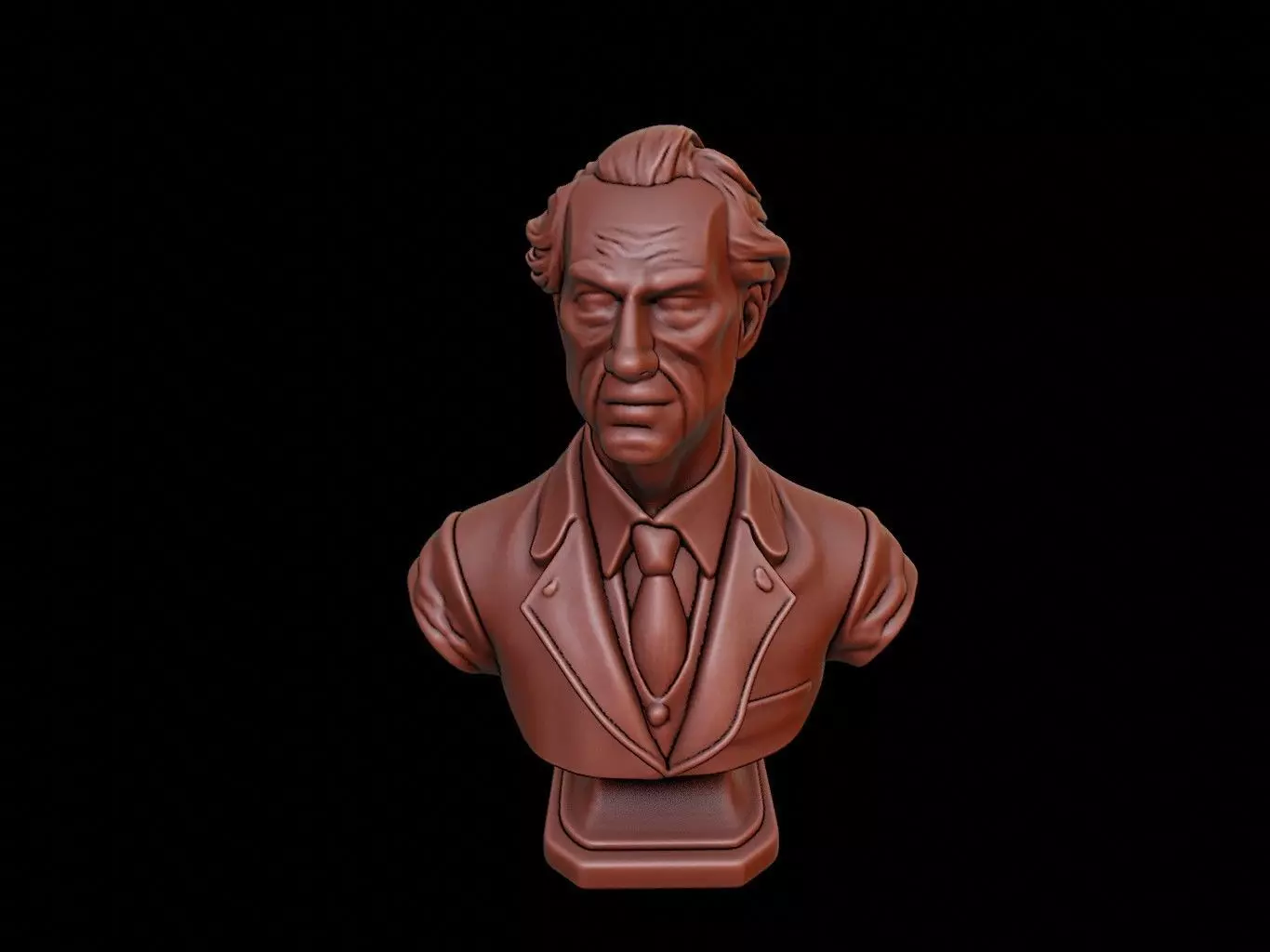 Michael Faraday Bust 3D print model