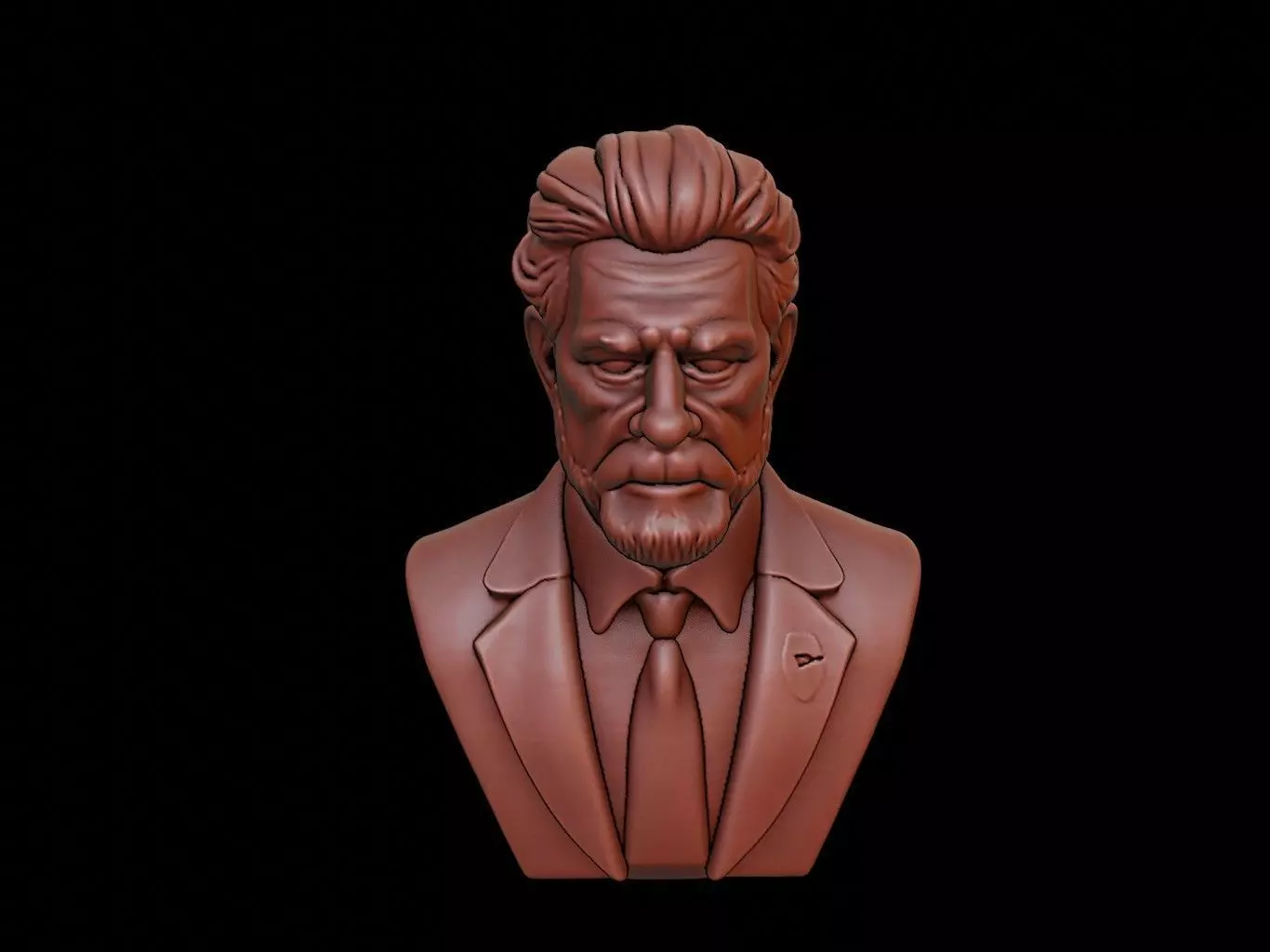 Michael Faraday Bust 3D print model