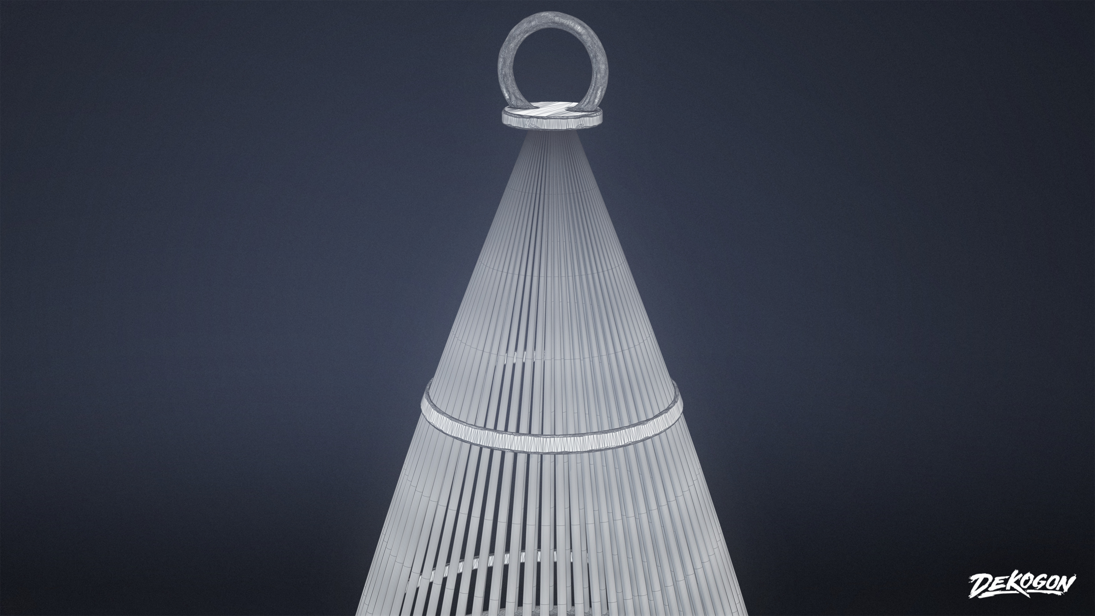 PIRATES - Bird Cage 02 - NANITE Low-poly 3D model_9