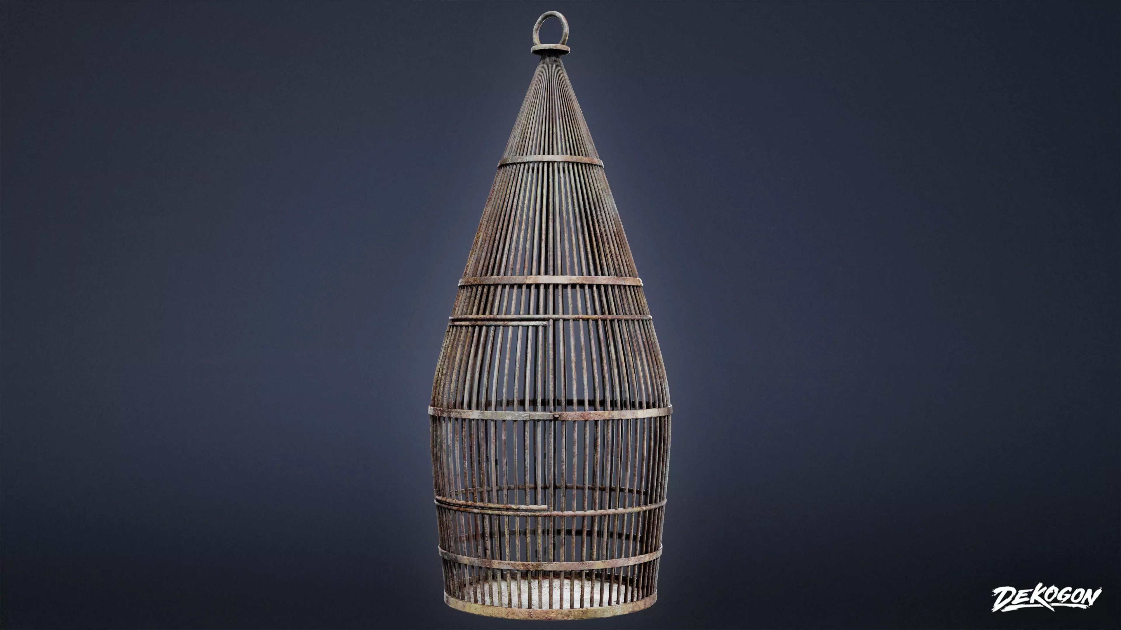 PIRATES - Bird Cage 02 - NANITE Low-poly 3D model_0