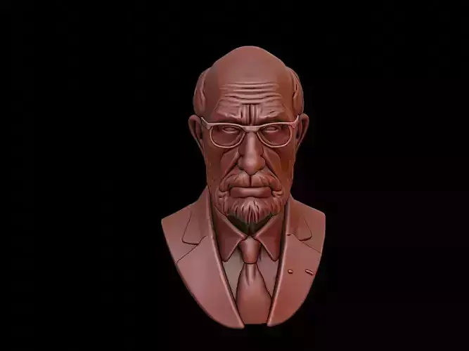 Michel Foucault Bust