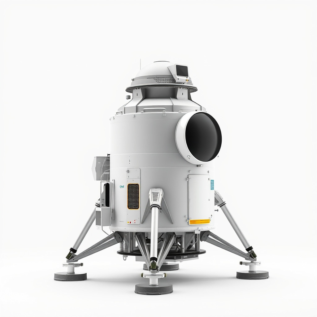 Apollo 11 Lunar Module 3D model pack Low-poly 3D model_3