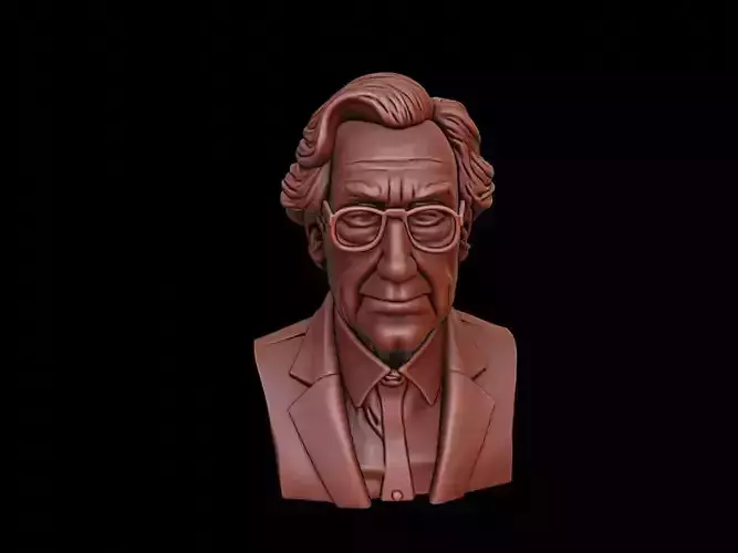 Noam Chomsky Bust