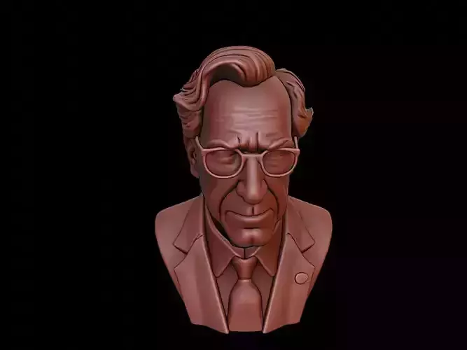 Noam Chomsky Bust