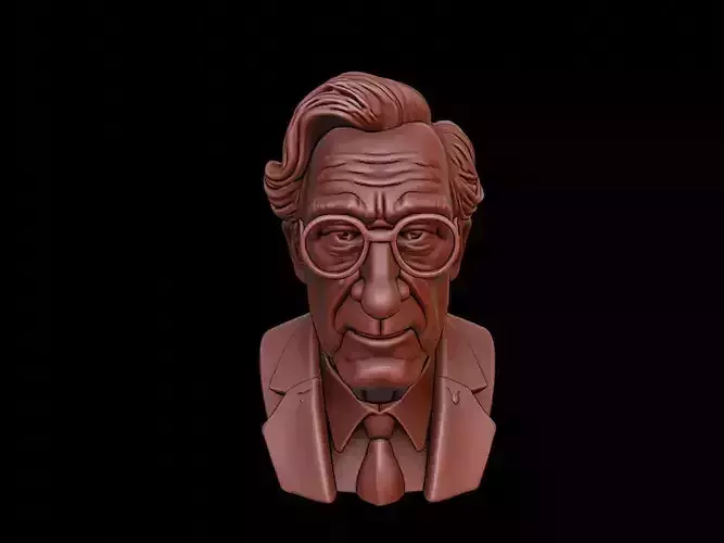 Noam Chomsky Bust