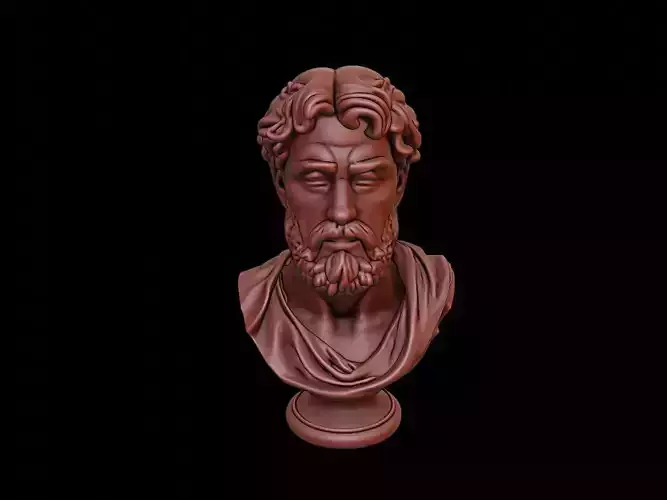 Parmenides Bust