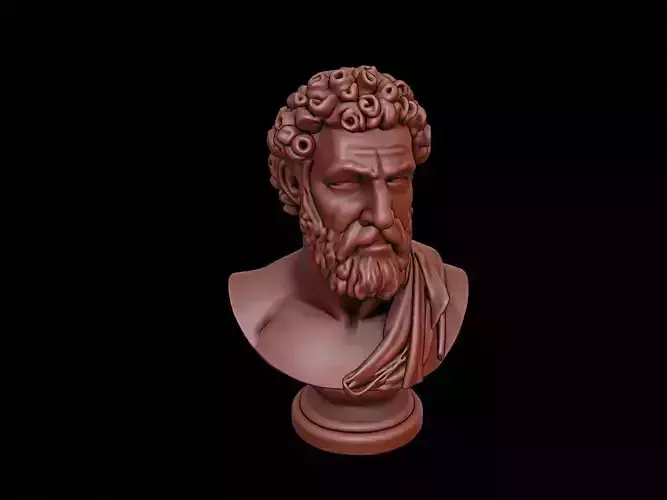 Parmenides Bust