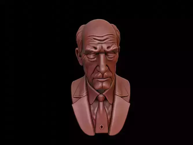 Paul Dirac Bust