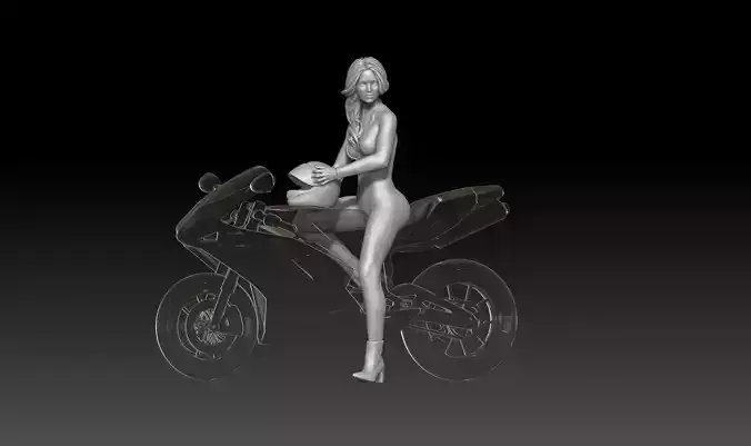 edecan team motobike 3 3D print model