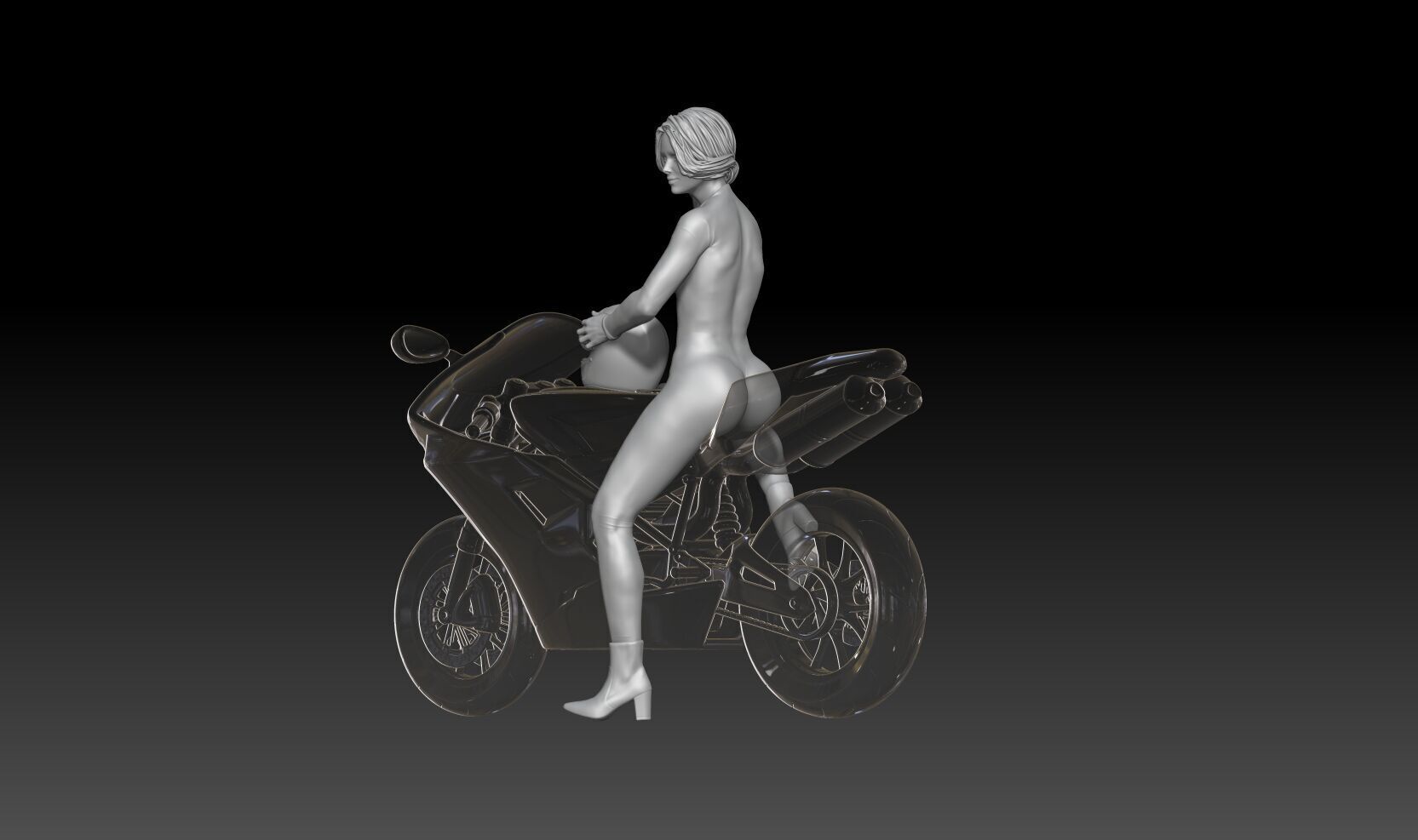 edecan team motobike 3 3D print model_1