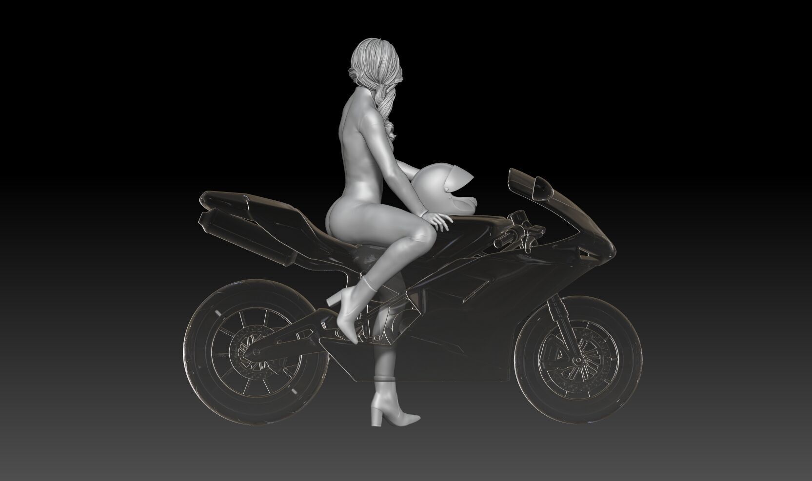 edecan team motobike 3 3D print model_3