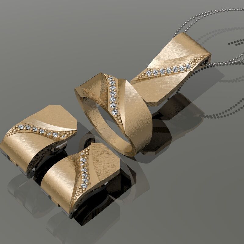 18 Half Sets 3dm 3D print model_5