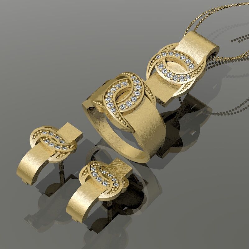 18 Half Sets 3dm 3D print model_7