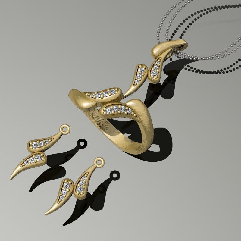 18 Half Sets 3dm 3D print model_12