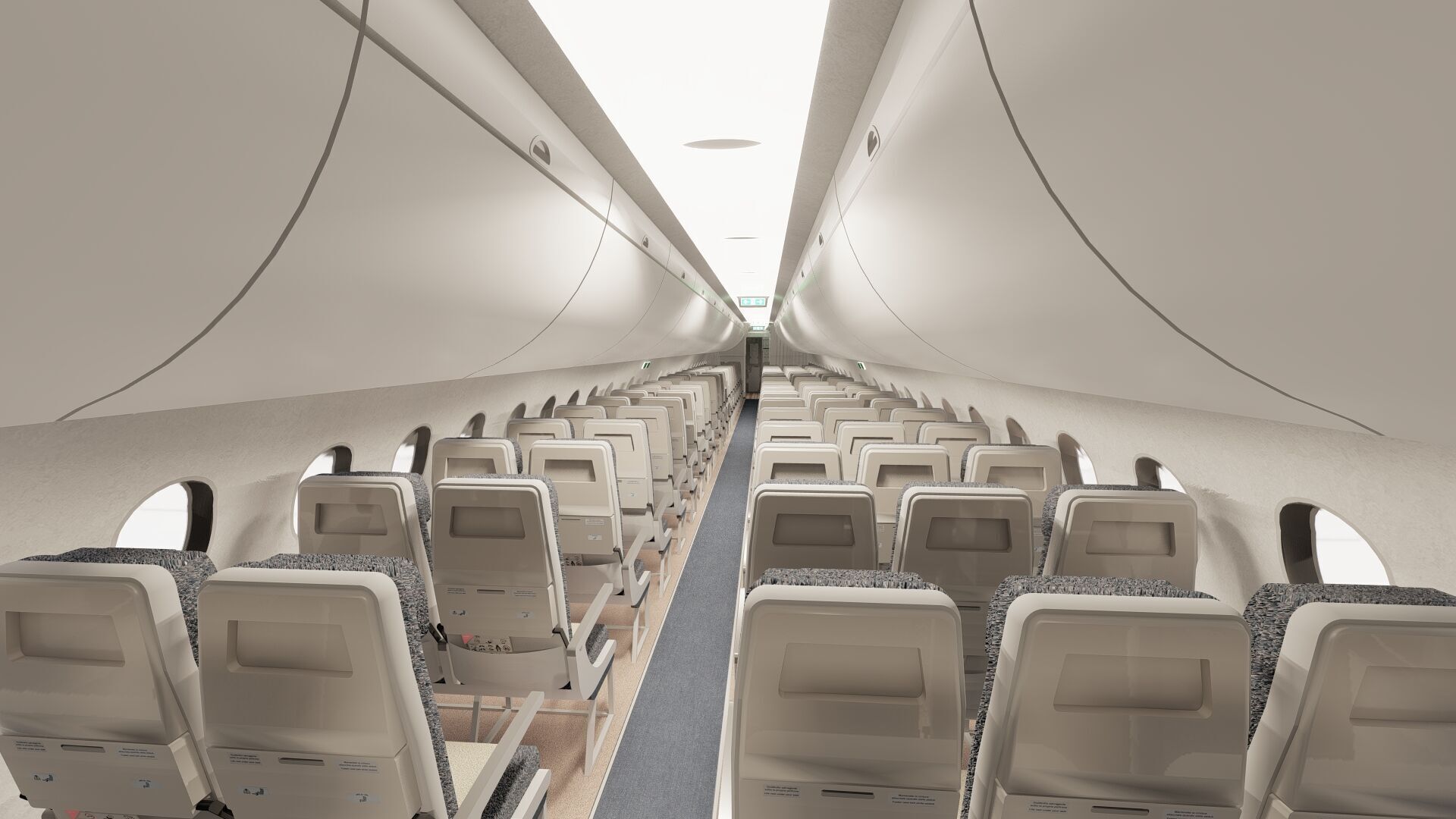 Airbus A220-300 3D model_27