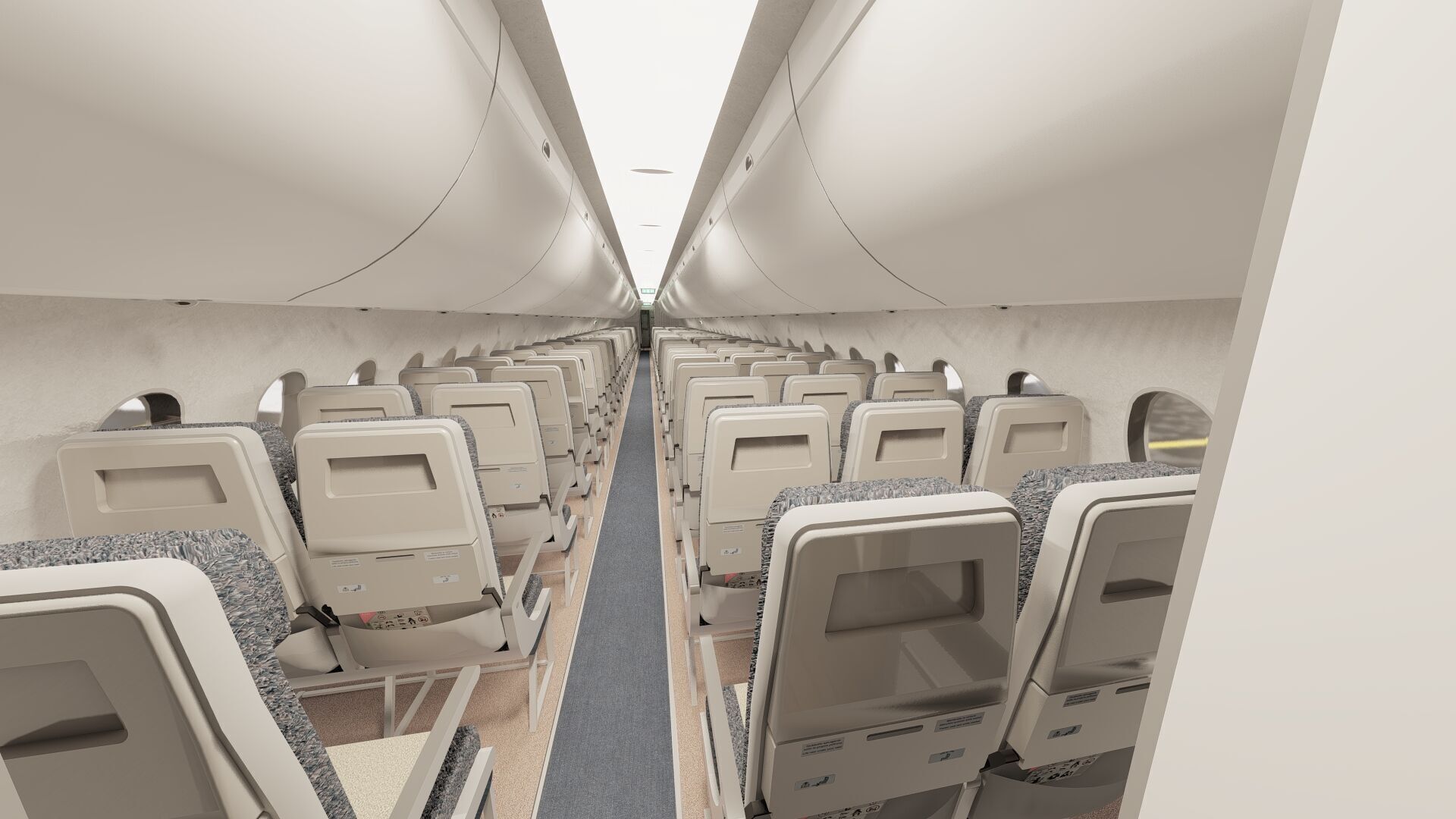 Airbus A220-300 3D model_26