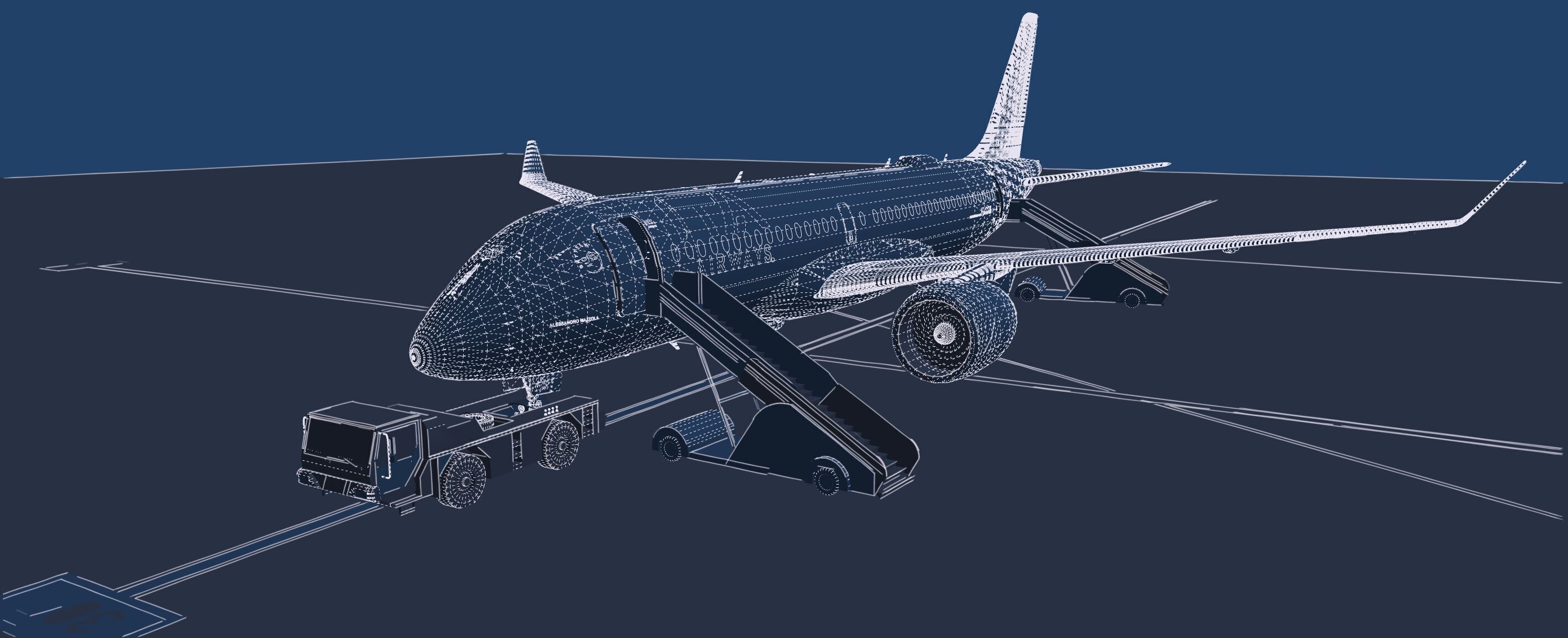 Airbus A220-300 3D model_42
