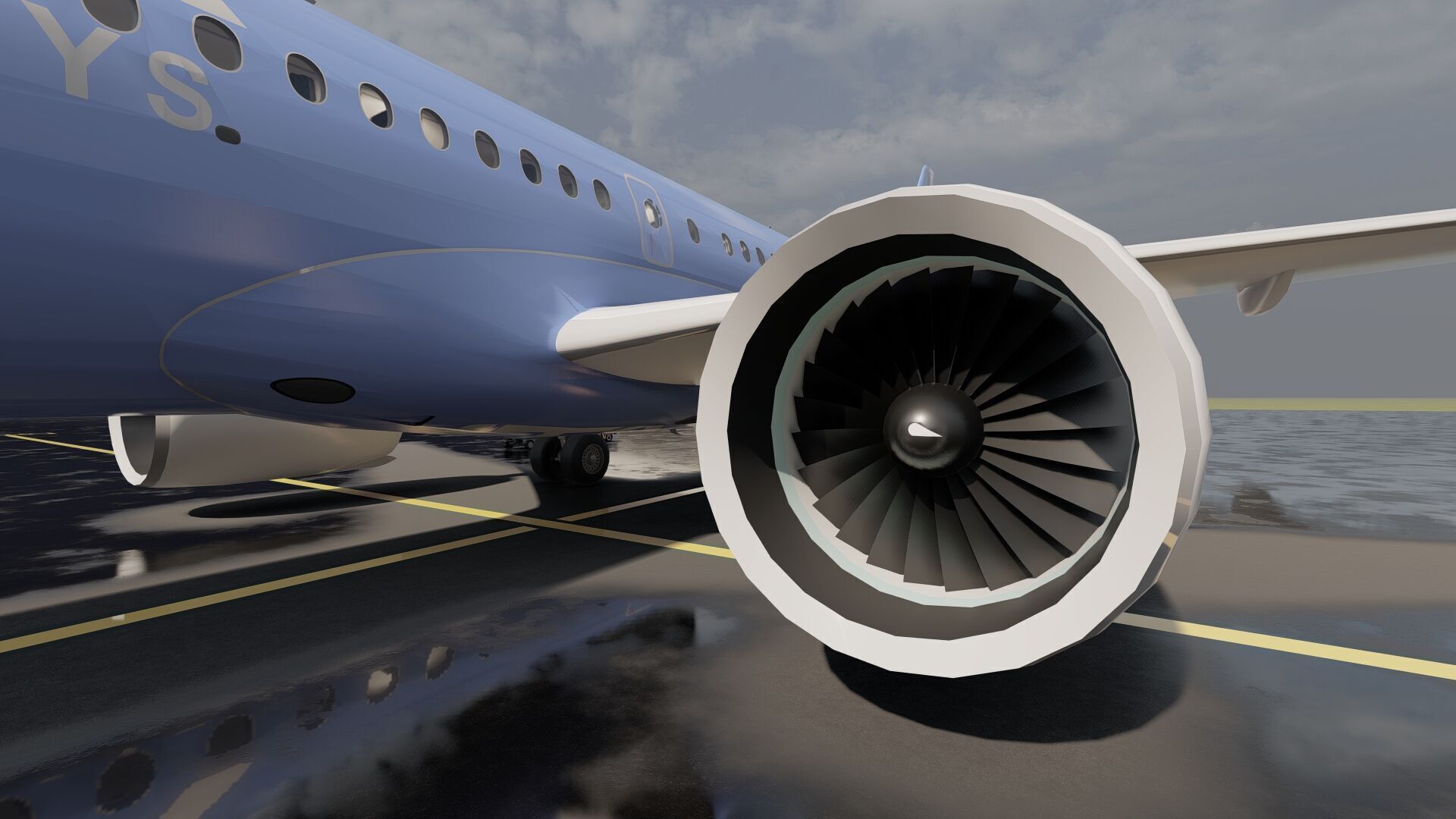 Airbus A220-300 3D model_18