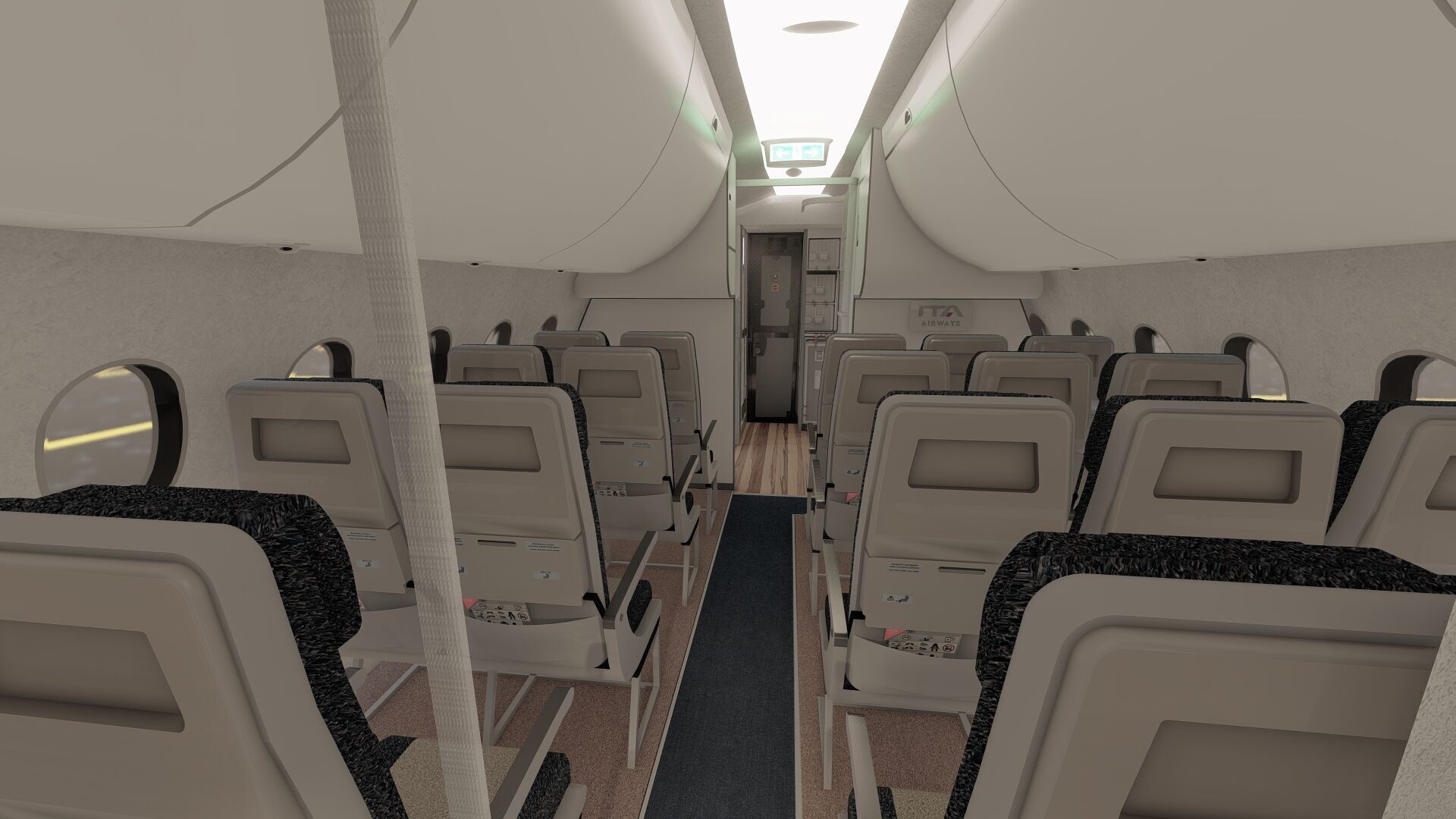Airbus A220-300 3D model_29