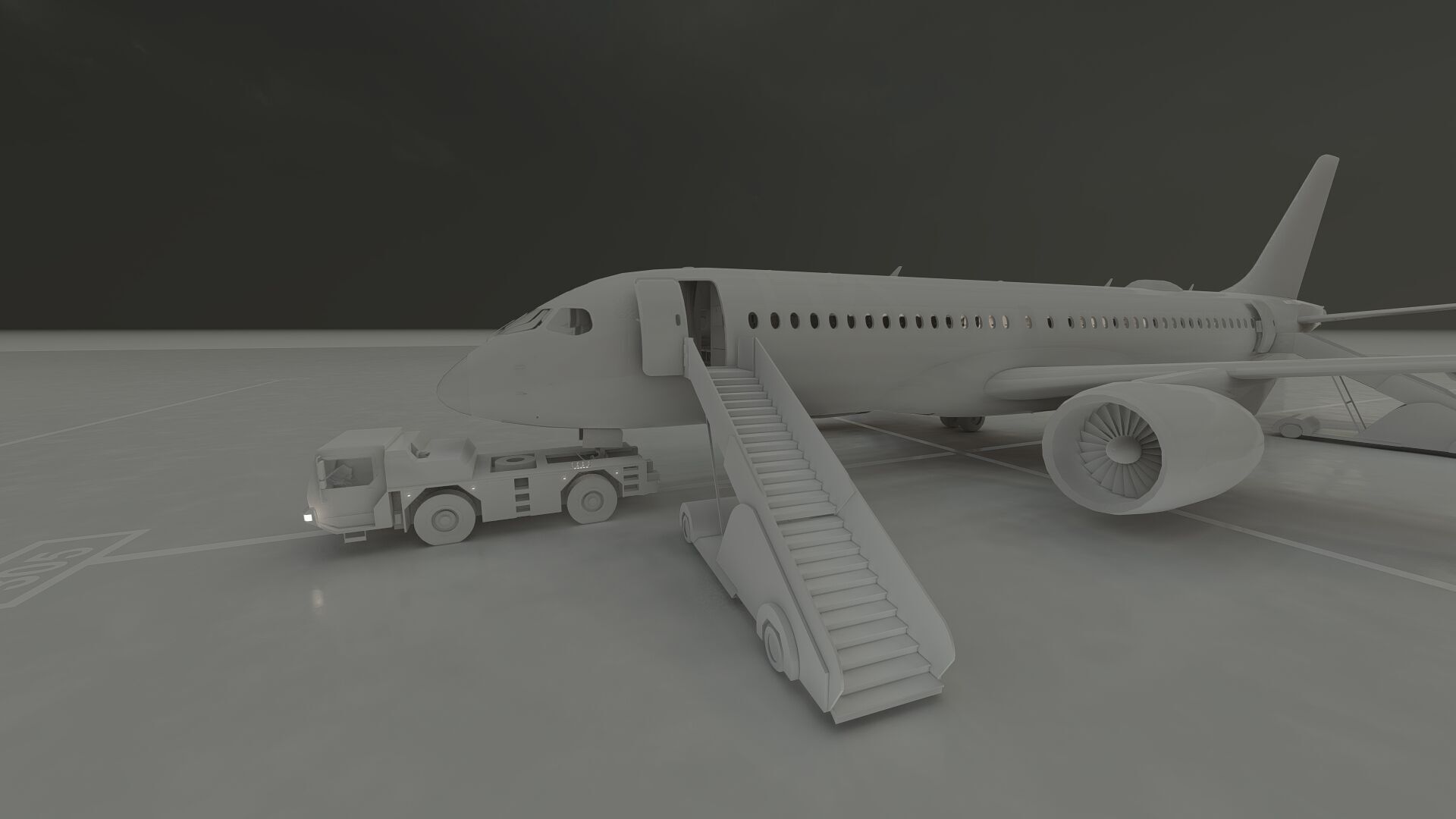 Airbus A220-300 3D model_31