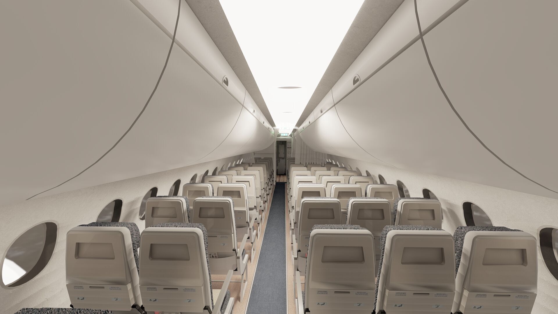 Airbus A220-300 3D model_28