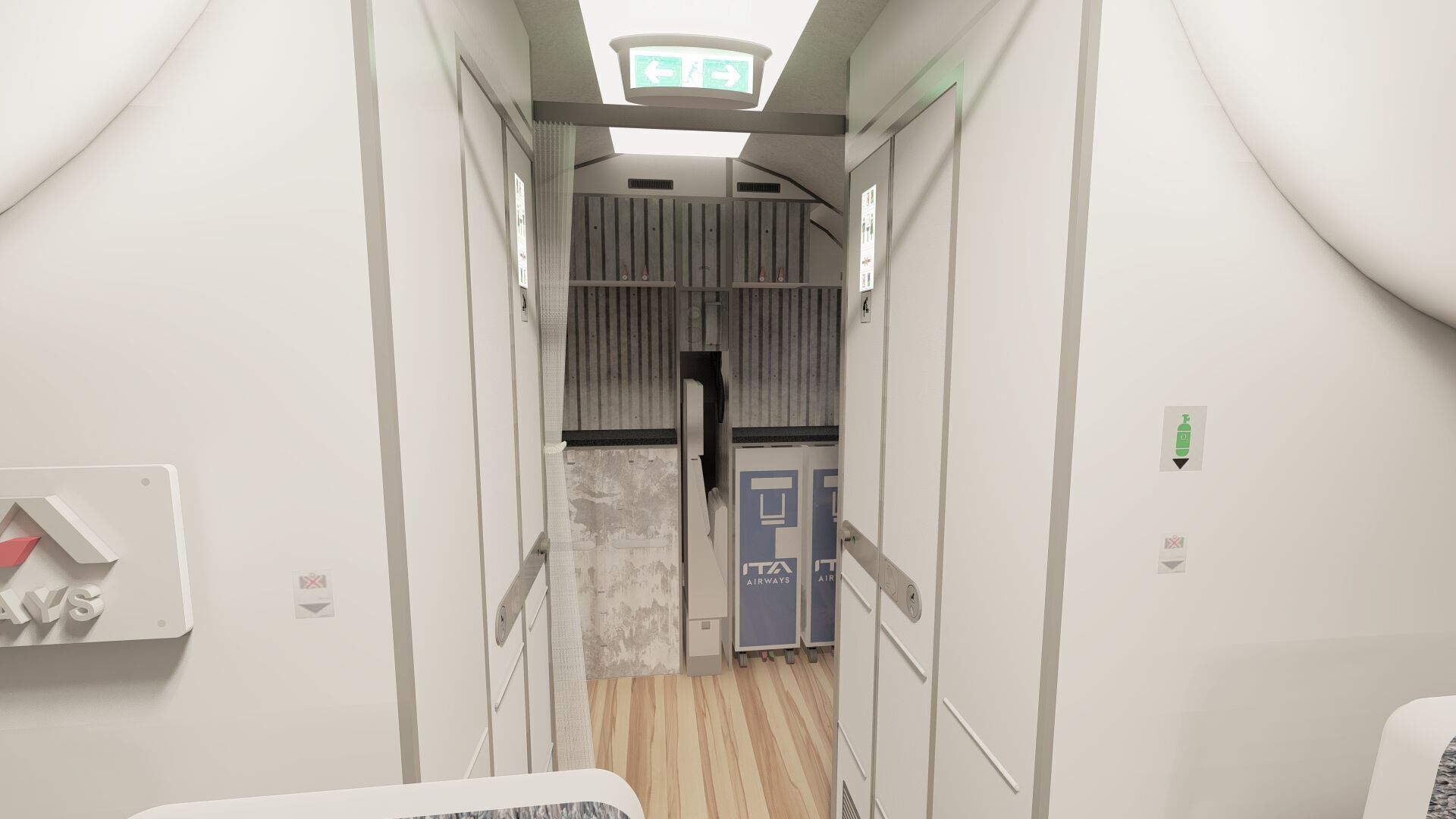 Airbus A220-300 3D model_24