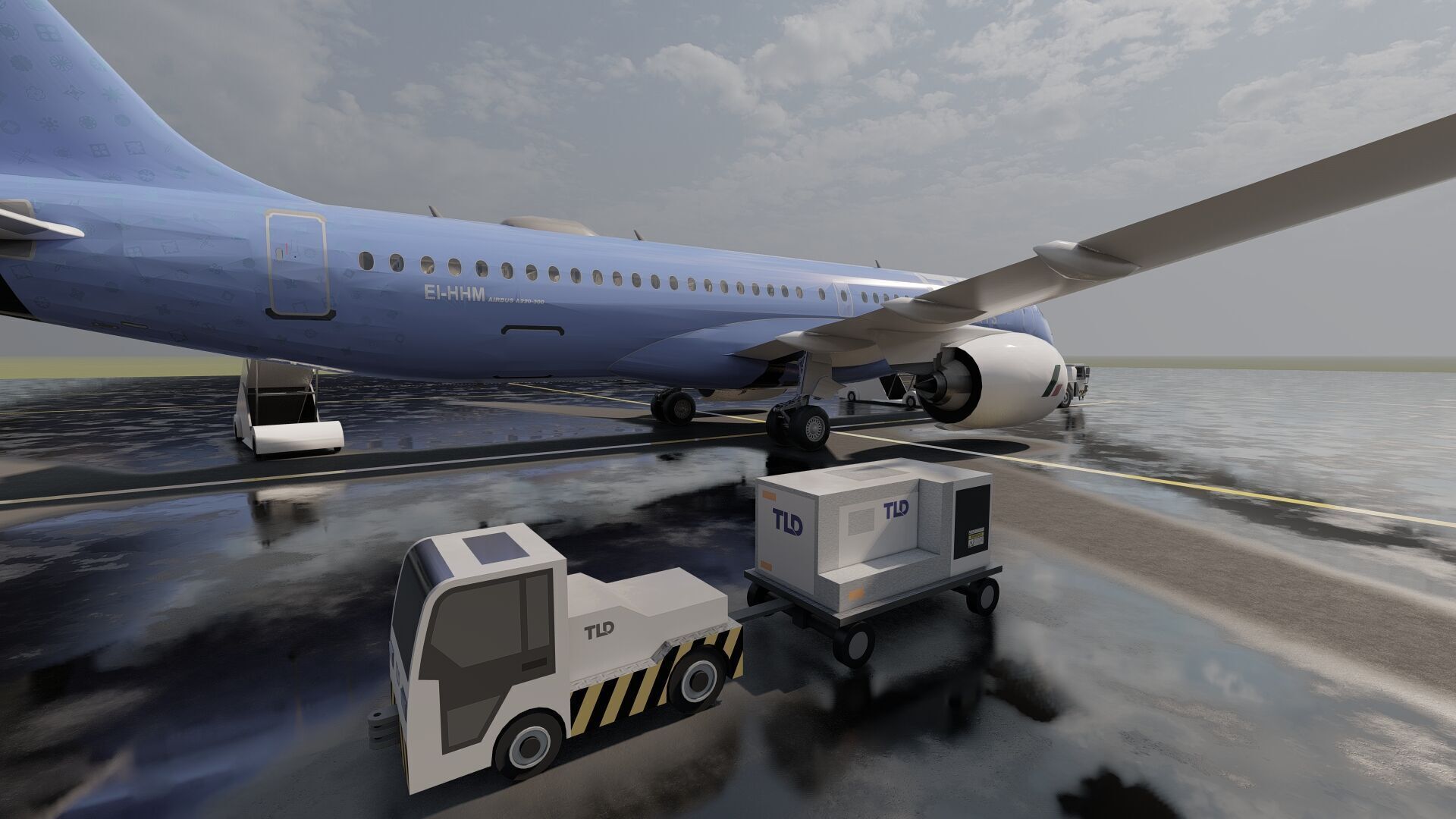 Airbus A220-300 3D model_15