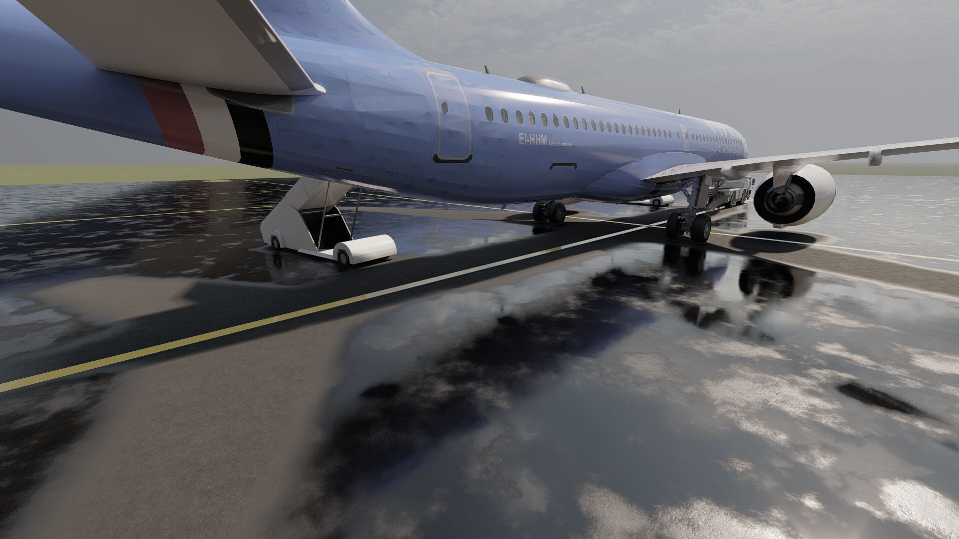 Airbus A220-300 3D model_16