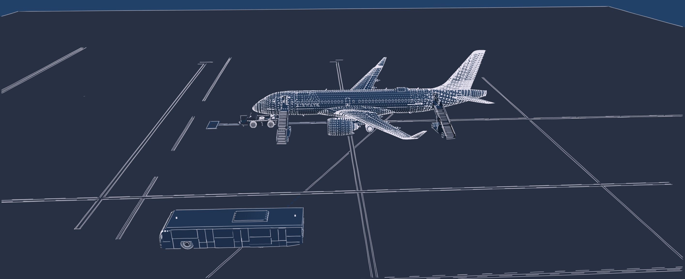 Airbus A220-300 3D model_40