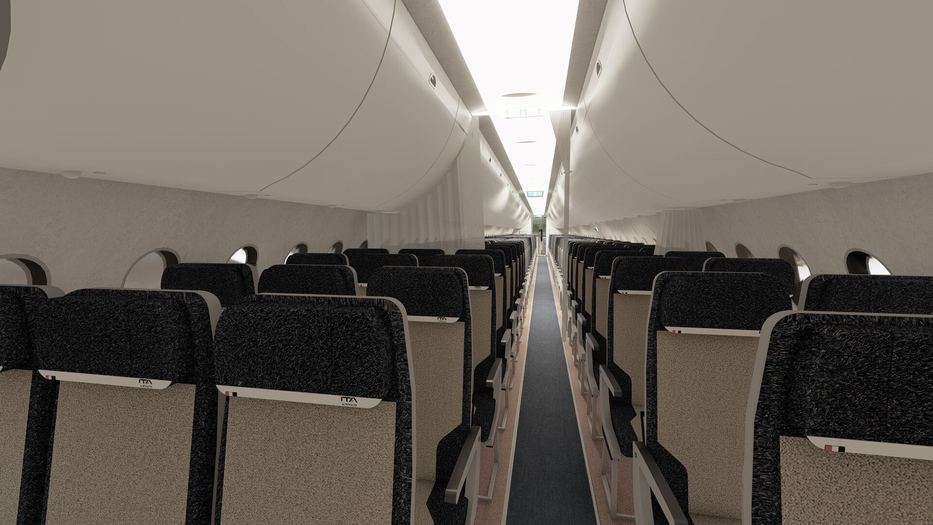 Airbus A220-300 3D model_21