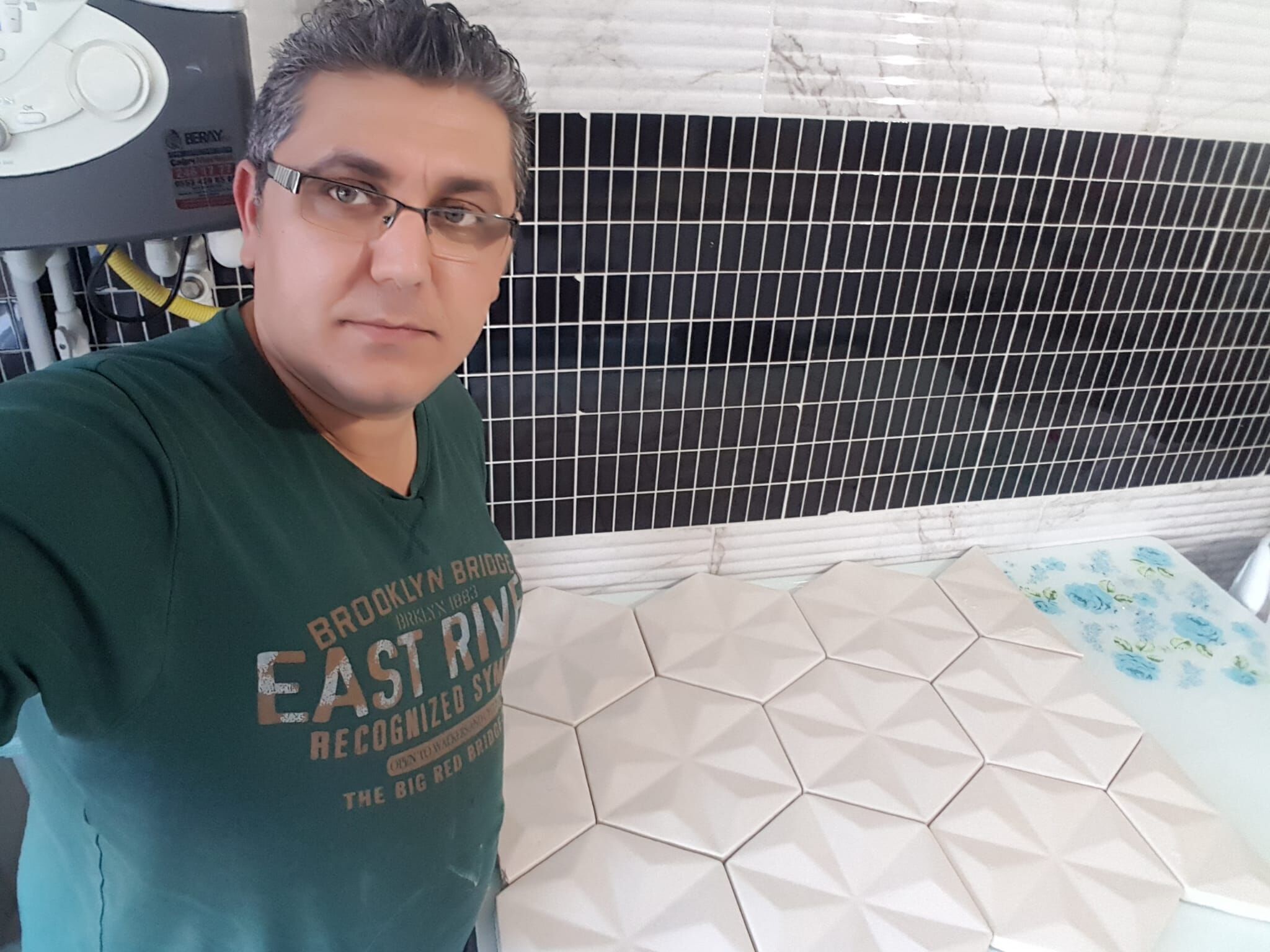 3D Geometric Wall Panel Decorative Interior Cladding 3D model_3