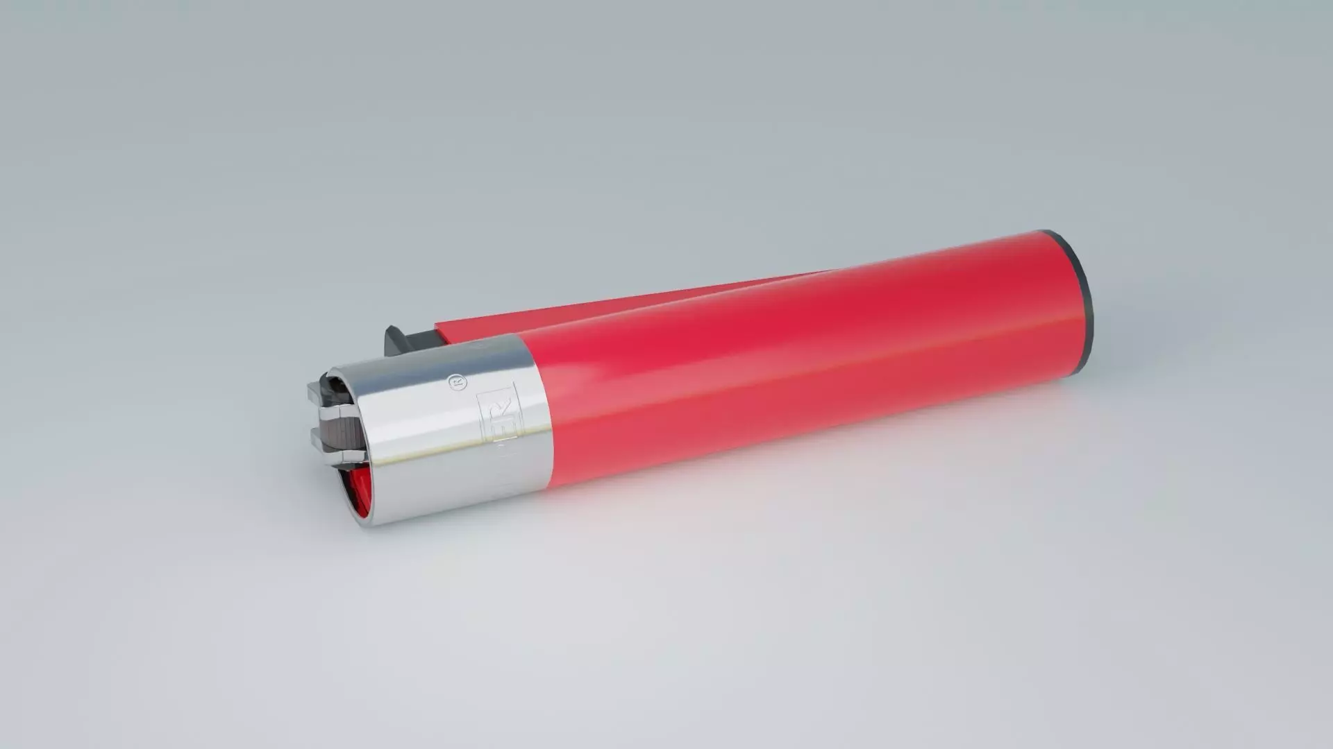 Clipper Lighter Free low-poly 3D model