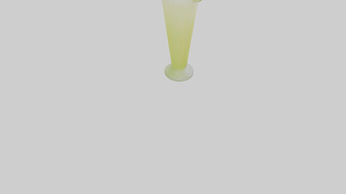 Limeade model Low-poly 3D model 5