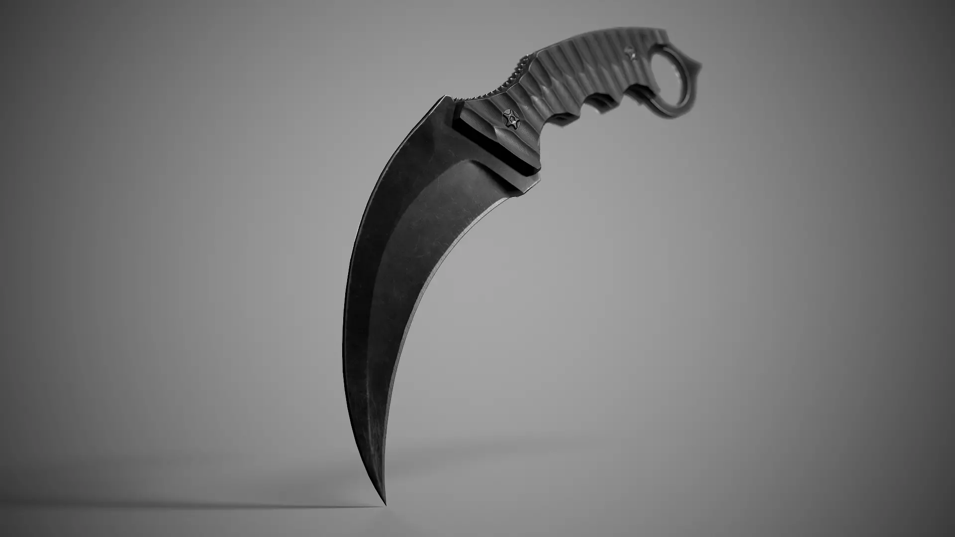 Talon Edge Karambit Low-poly 3D model