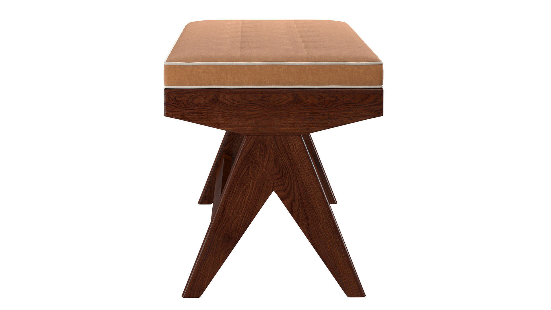 Pierre Jeanneret Bench 1950 Chandigargh 3D model_1