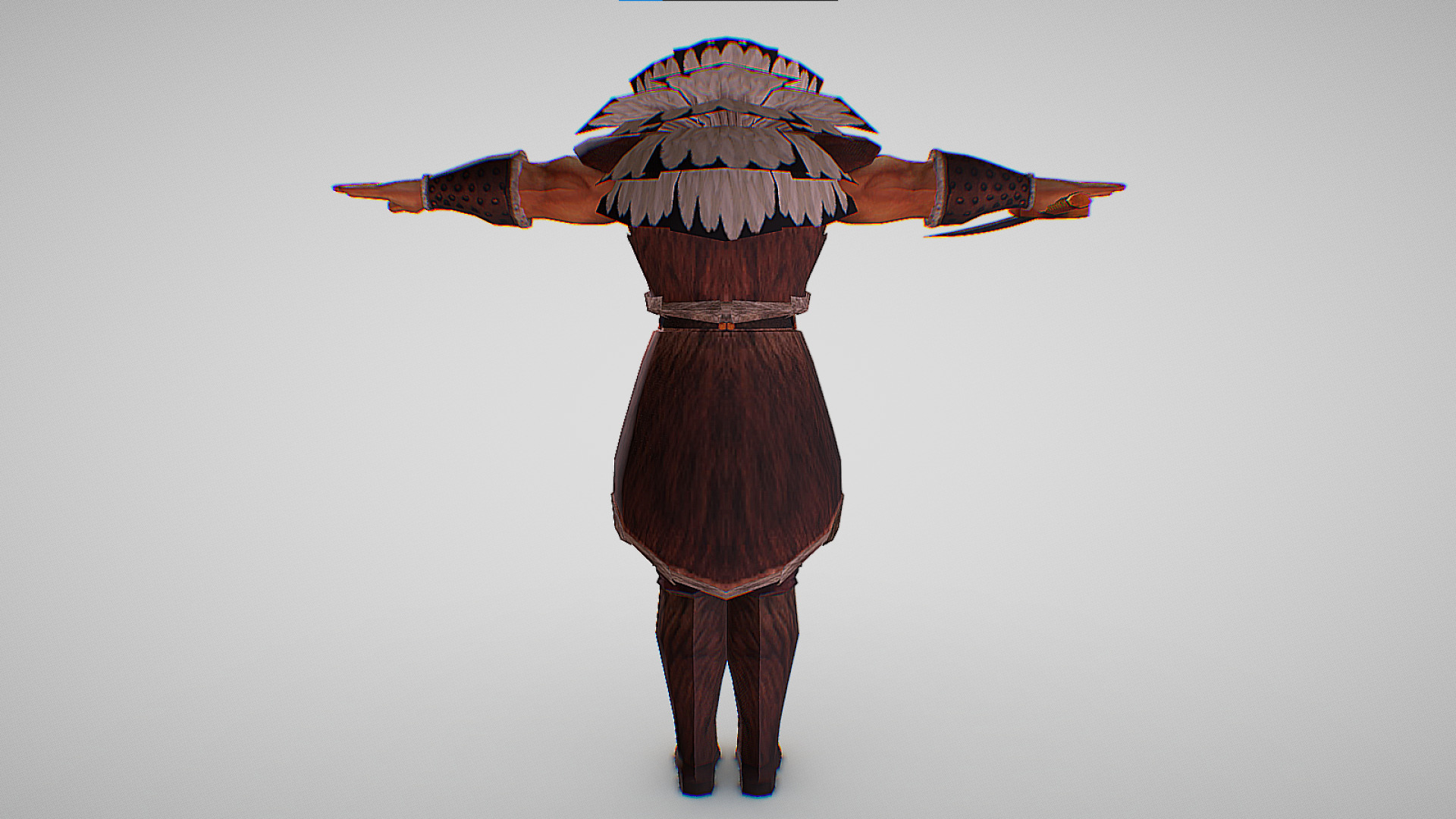 Kiba - Fang Clan - Fist Of The North Star - Legends Revive Low-poly 3D model_3