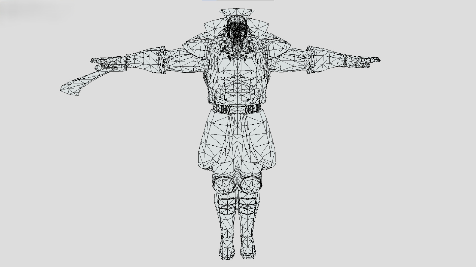 Kiba - Fang Clan - Fist Of The North Star - Legends Revive Low-poly 3D model_2